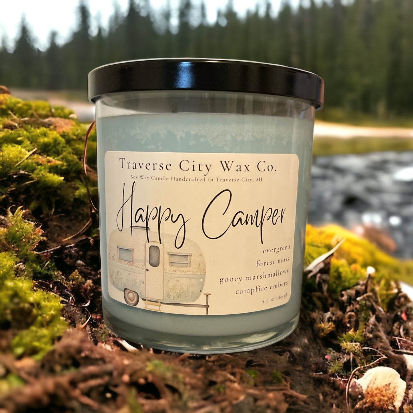 HAPPY CAMPER 2 WICK SOY CANDLE