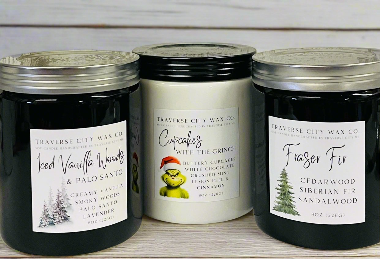 FARMHOUSE JAR CANDLES